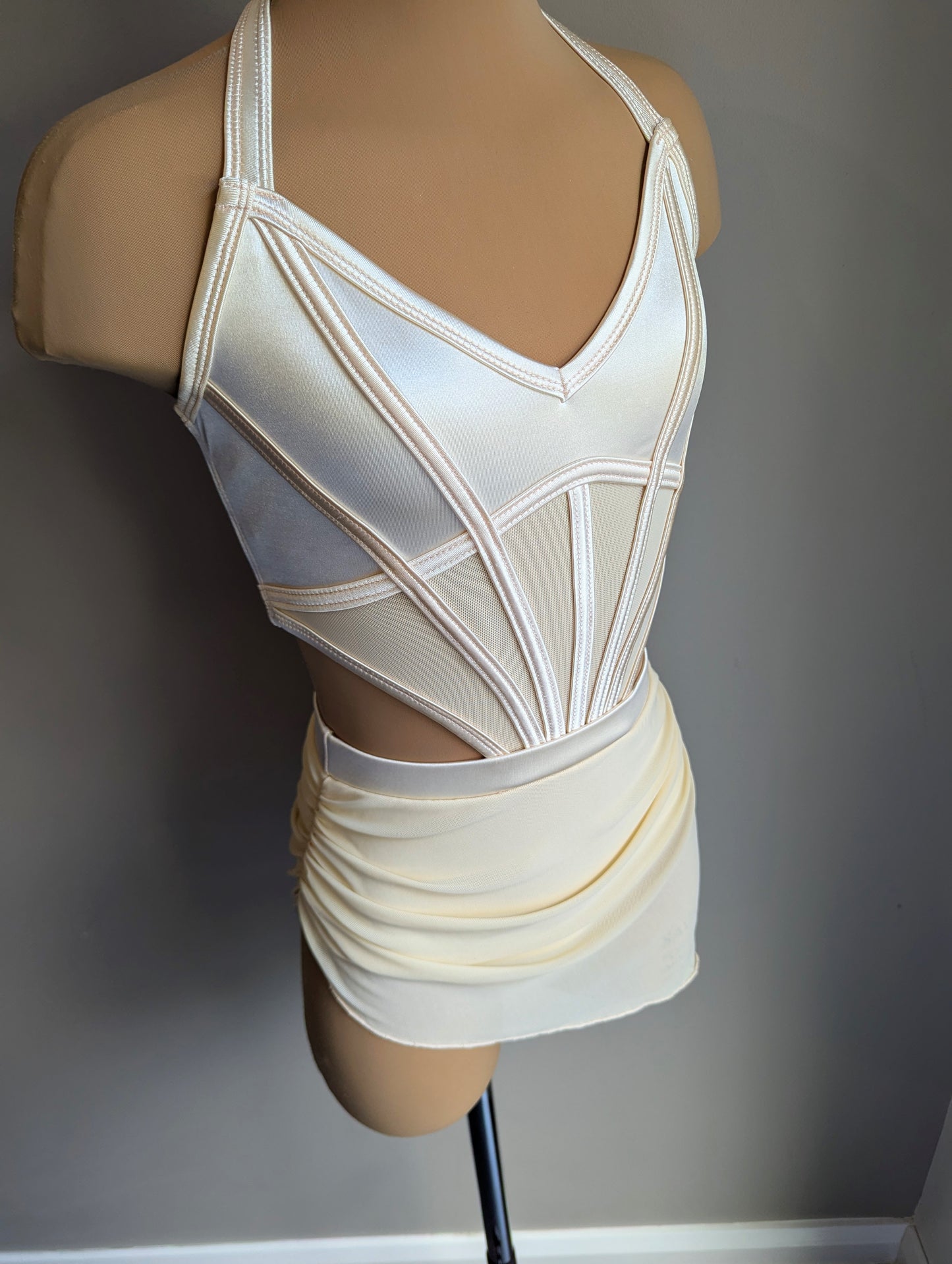 Harmonia Set - Ivory Satin