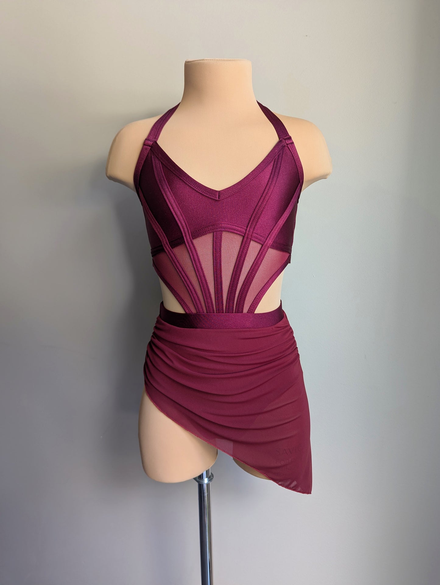 Harmonia Set - Deep Burgundy