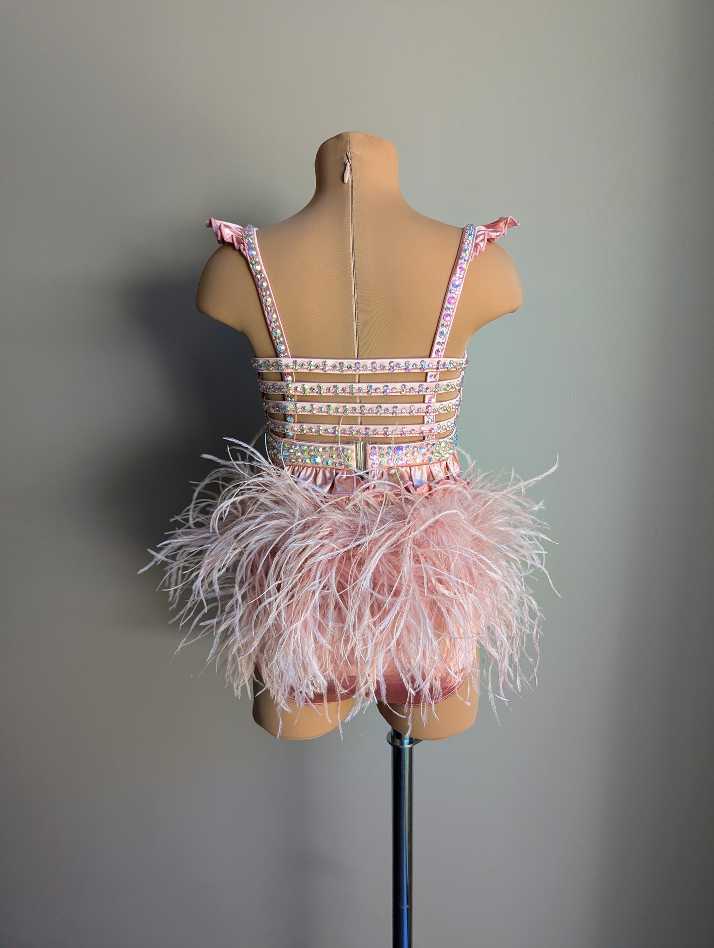 Pinky Promise Fully Dazzled Feather Edition - Blush Satin