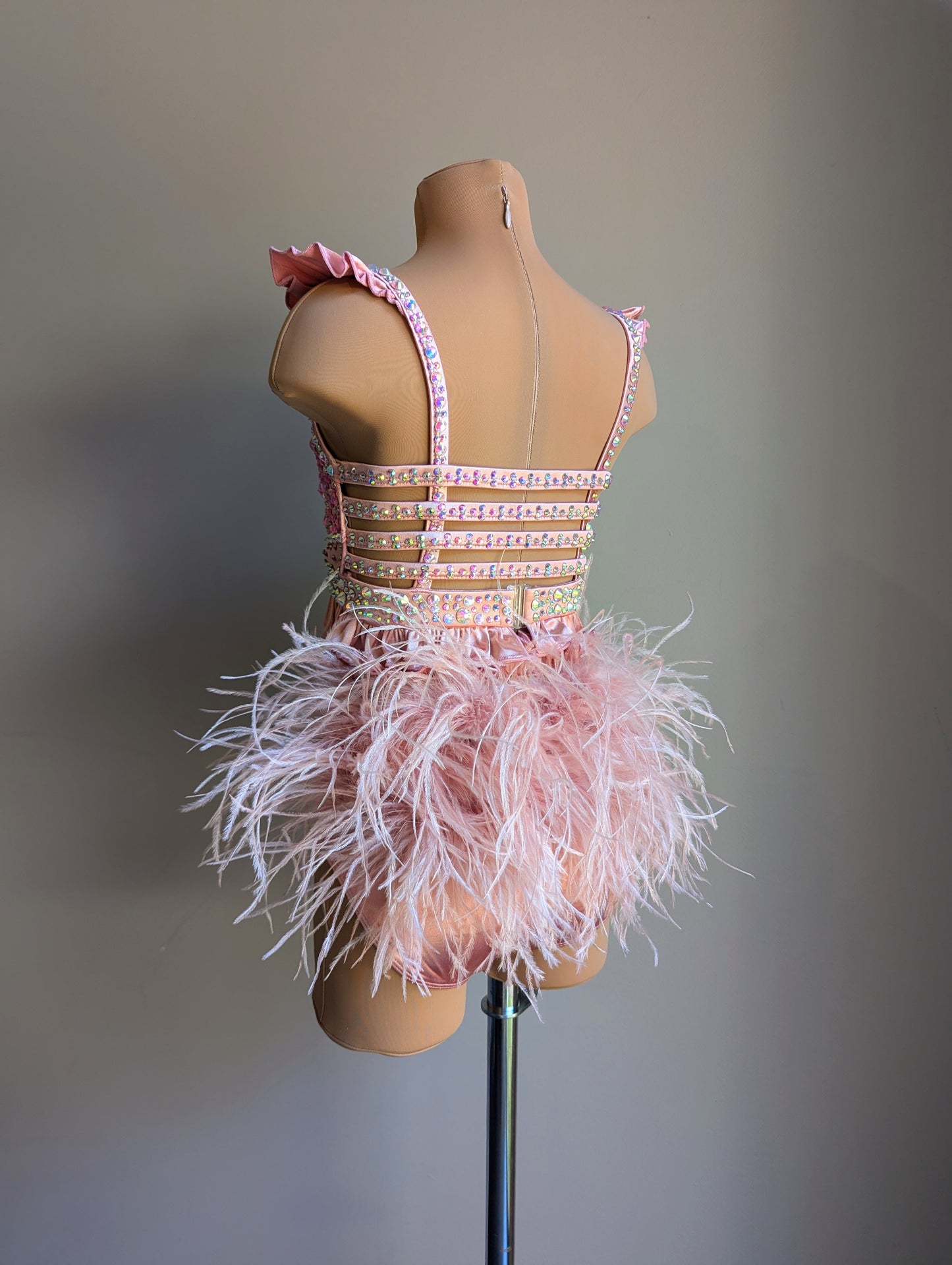 Pinky Promise Fully Dazzled Feather Edition - Blush Satin