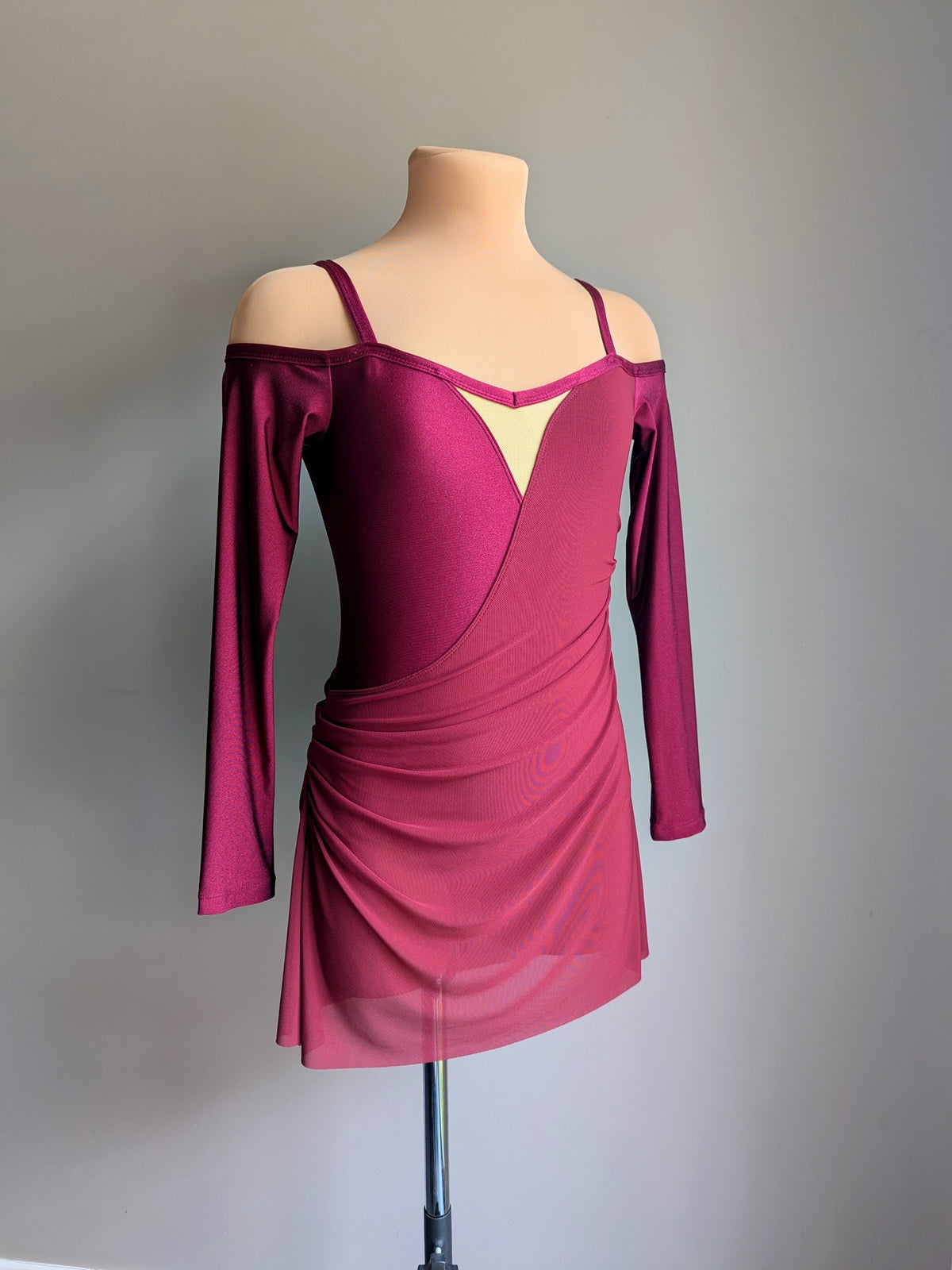 Fantasia Dress - Deep Burgundy