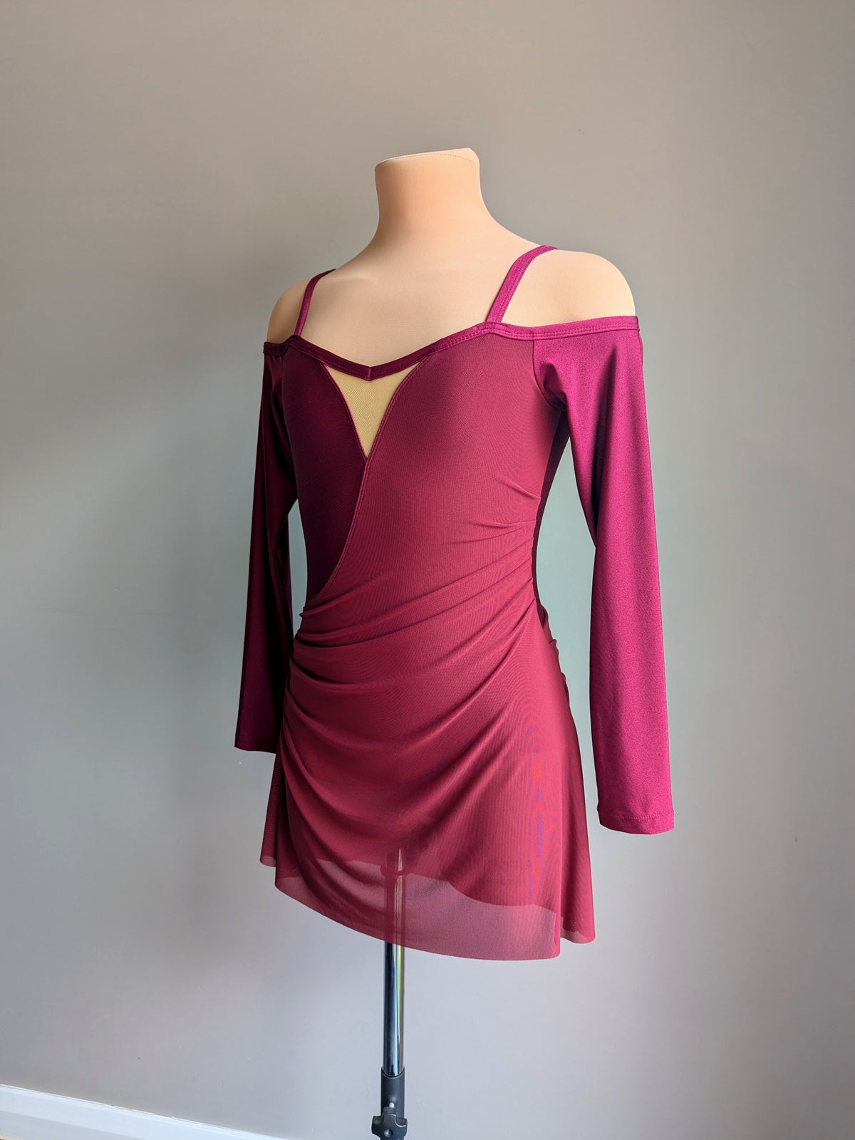 Fantasia Dress - Deep Burgundy