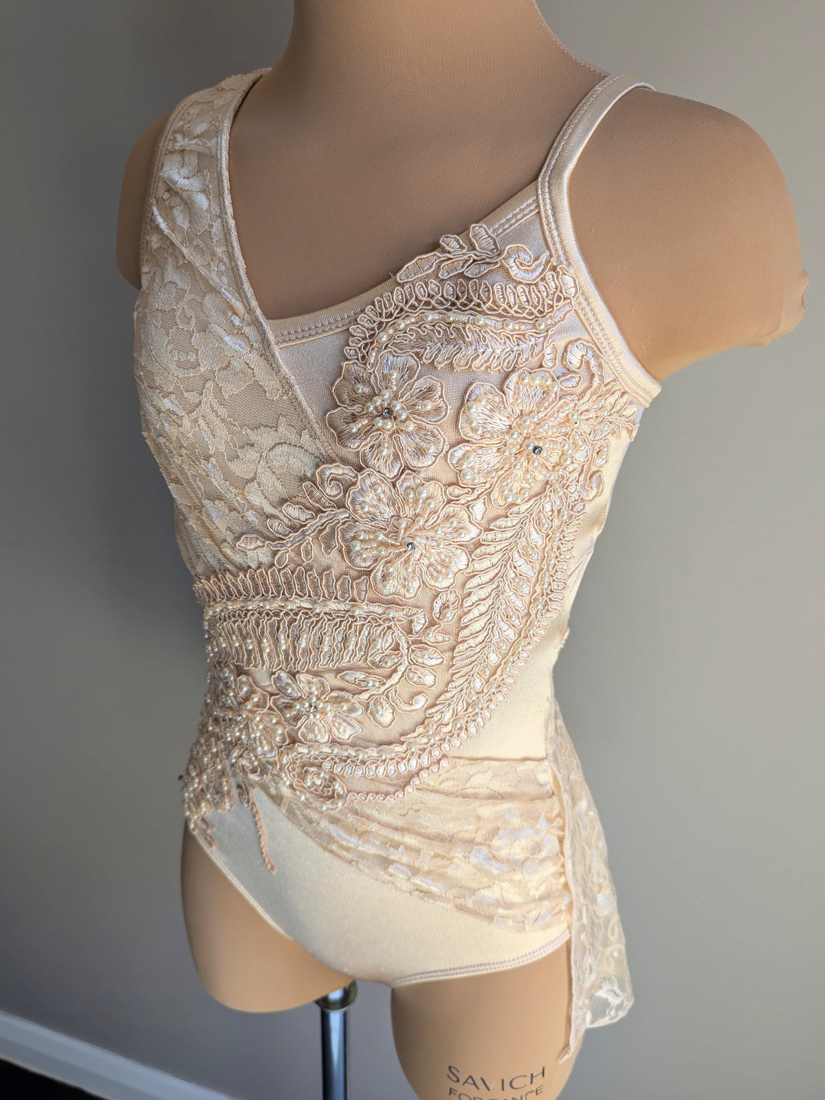 Flutter - Limited Edition Base - Ivory Satin & Lace 