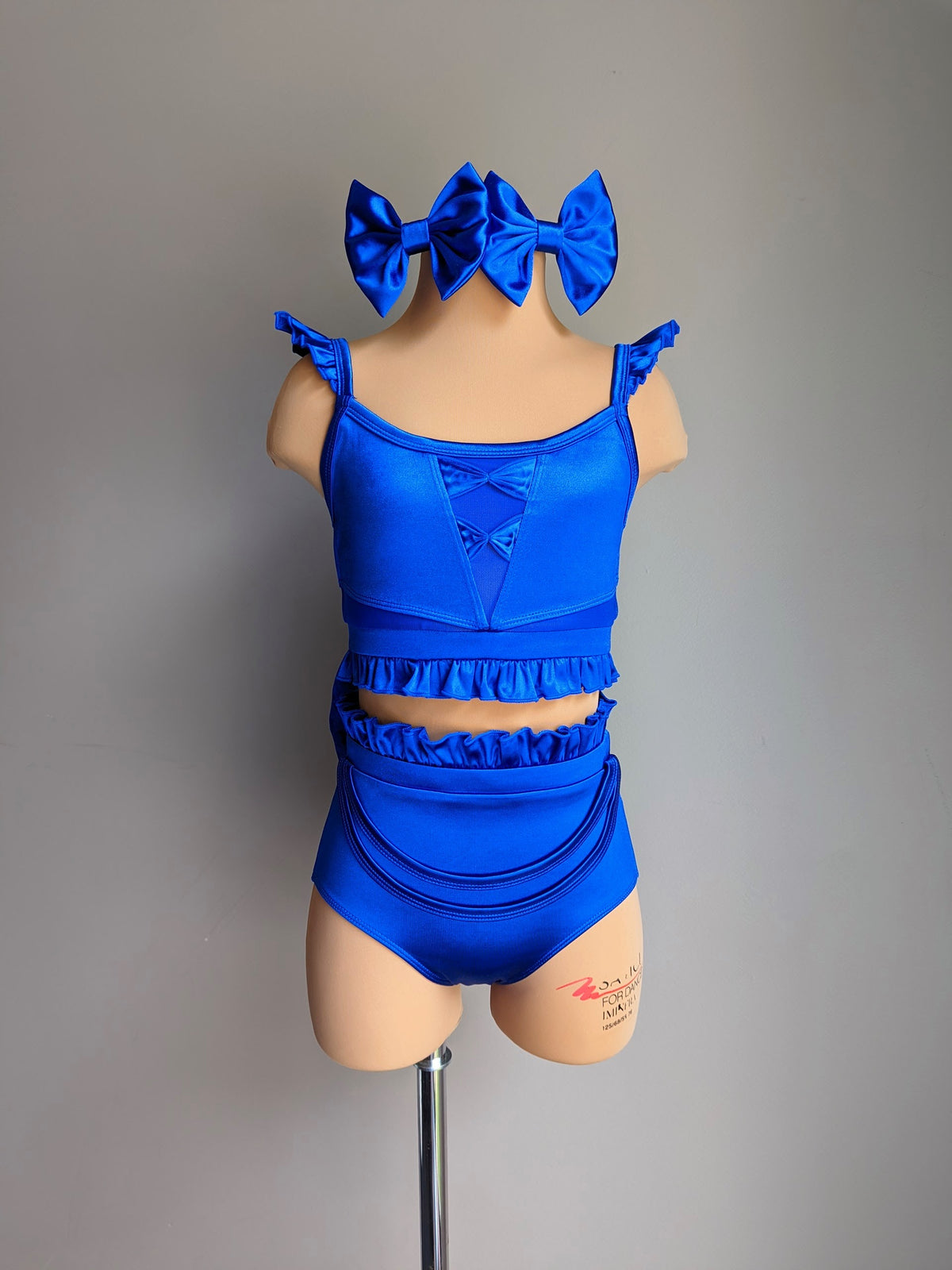 Pinky Promise - Royal Blue Satin 