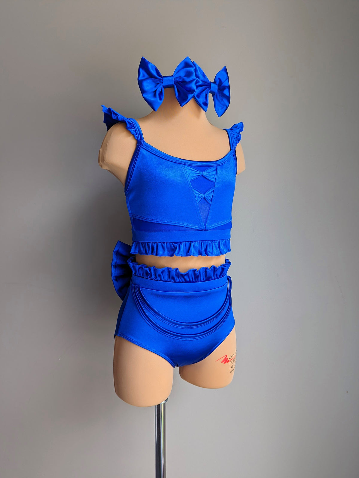 Pinky Promise - Royal Blue Satin 