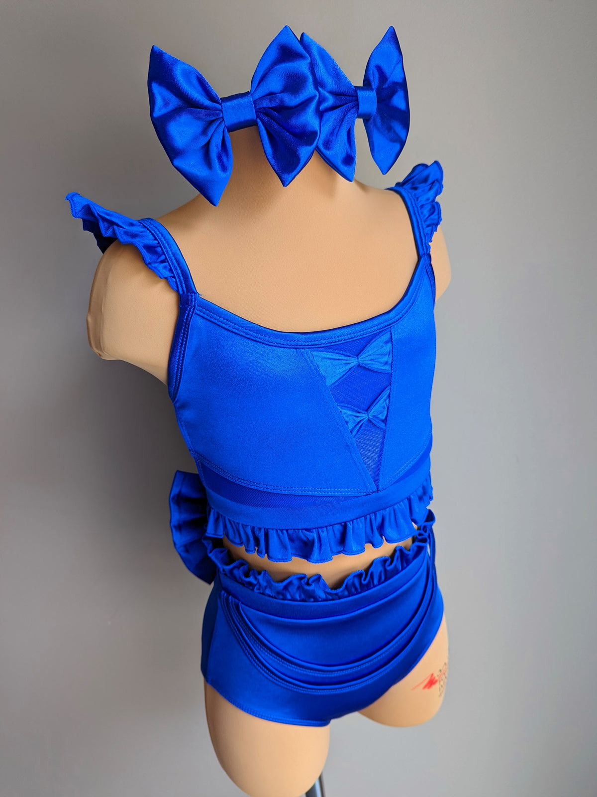 Pinky Promise - Royal Blue Satin 