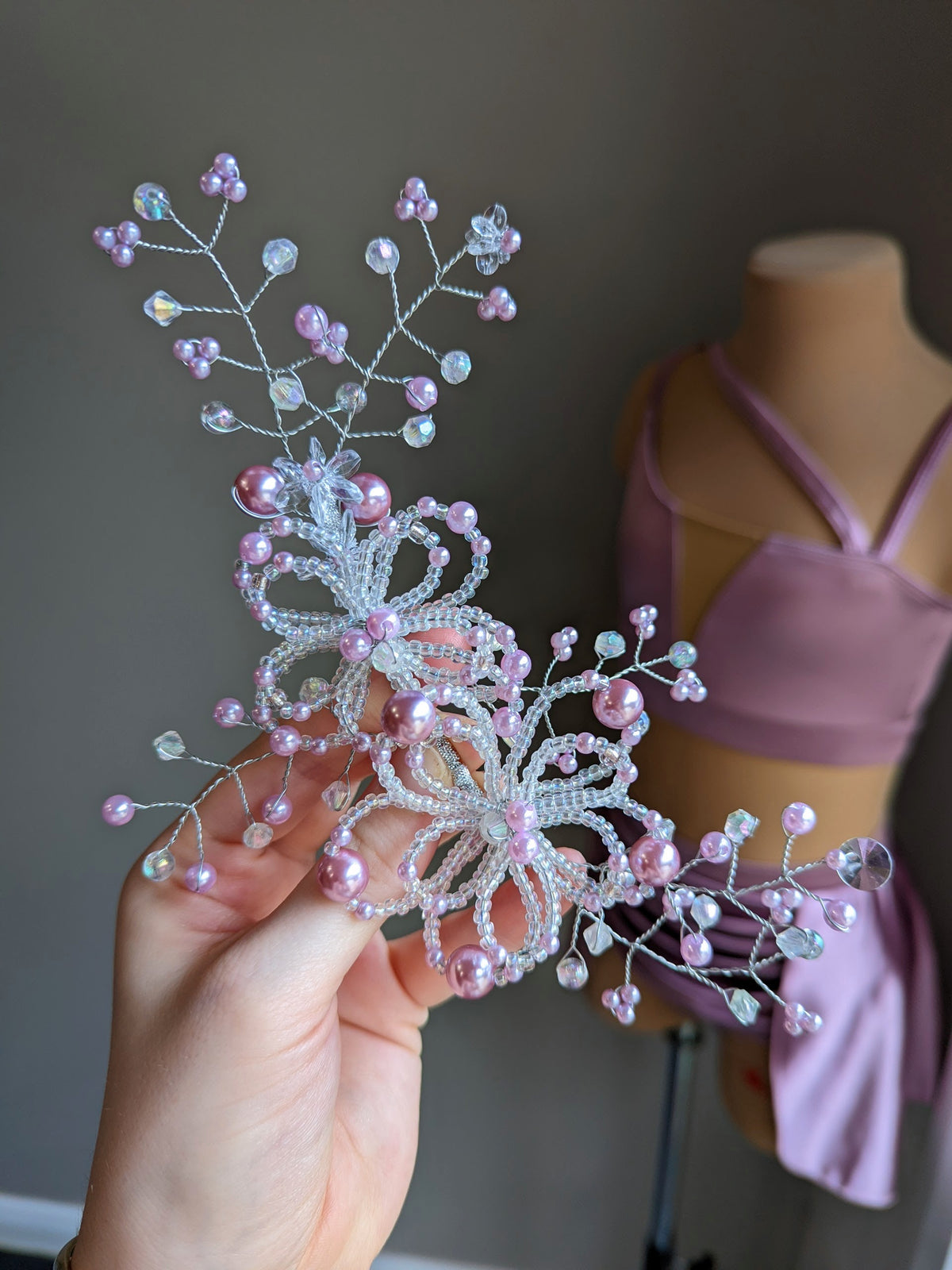 Allure Set - Vintage Mauve Satin 
