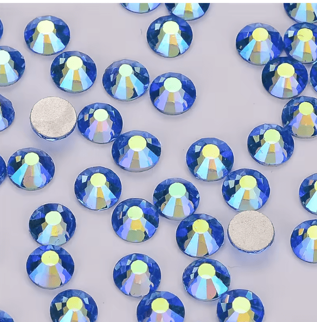 Light Sapphire AB Glass Rhinestones Rhinestones & Flatbacks