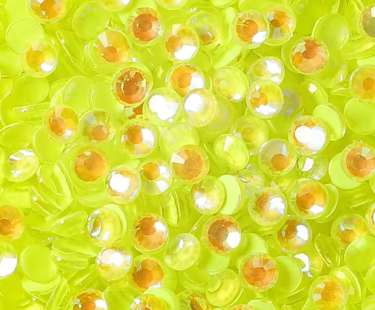 Mocha Shimmer Citrine Glass Rhinestones Rhinestones & Flatbacks