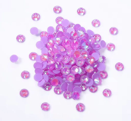 Mocha Shimmer Lilac Glass Rhinestones Rhinestones & Flatbacks