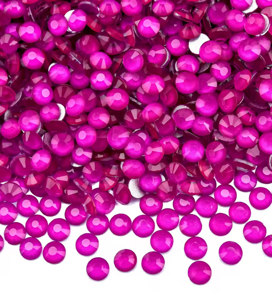 Standard Magenta Mocha Glass Rhinestones Rhinestones & Flatbacks