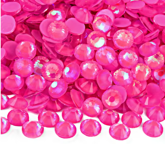 Standard Rose Luminous Glass Rhinestones Rhinestones & Flatbacks