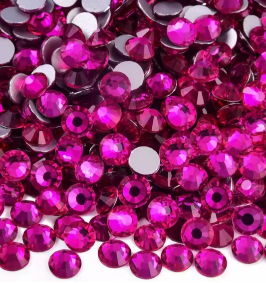 Standard Rose Glass Rhinestones Rhinestones & Flatbacks
