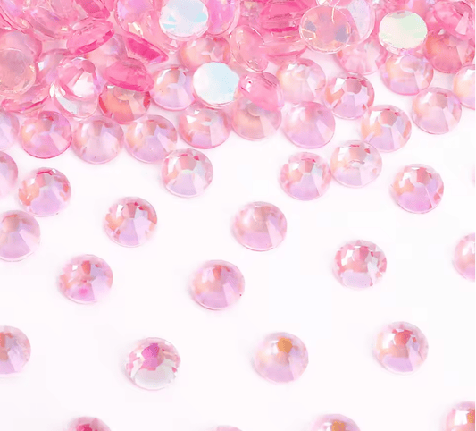 Aurora Light Pink Glass Rhinestones Rhinestones & Flatbacks