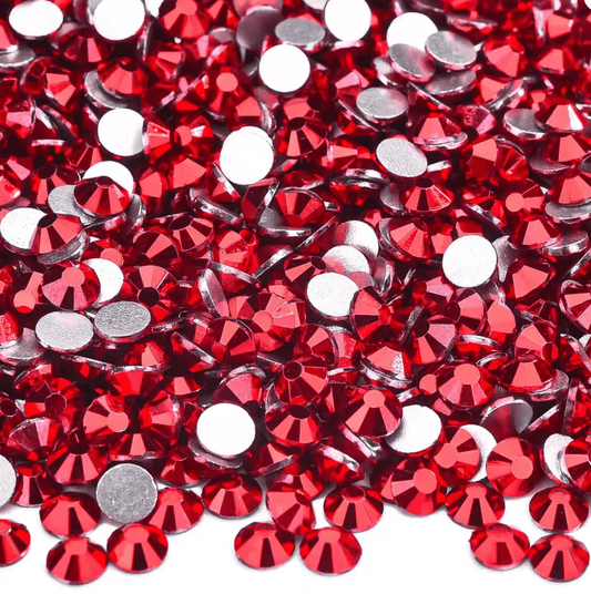 Metal Siam Glass Rhinestones Rhinestones & Flatbacks