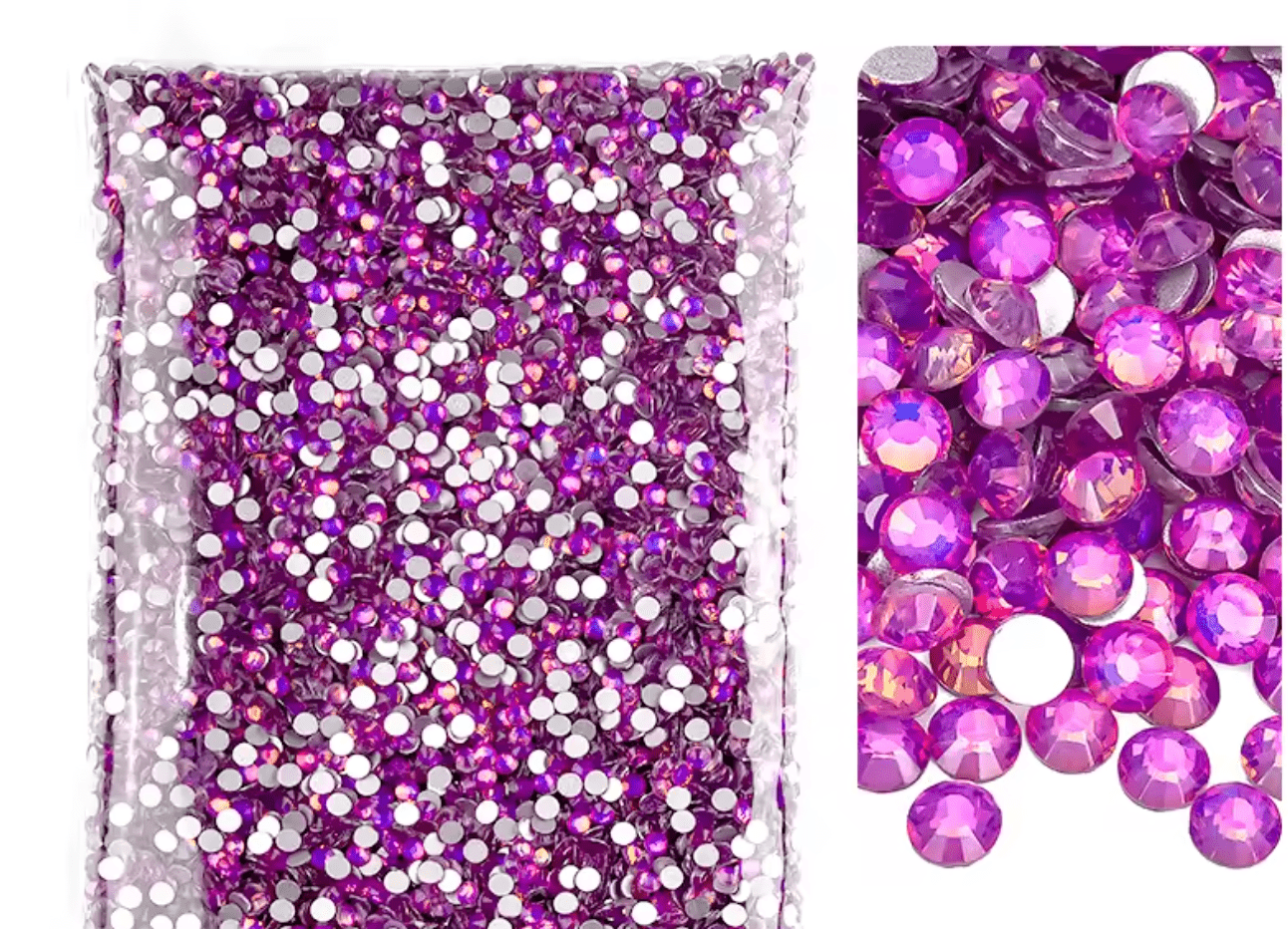 Purple Rhinestone Glass Purple Velvet Glass Rhinestones – Dazzle Me Dancewear