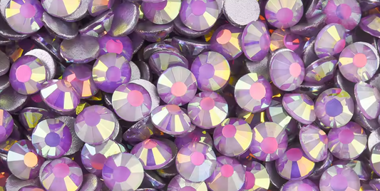 Misty Purple Glass Rhinestones Rhinestones & Flatbacks