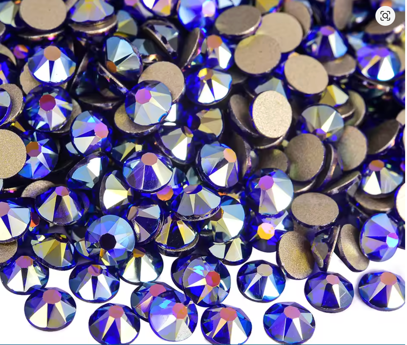 Sapphire AB - Deluxe Rhinestones & Flatbacks