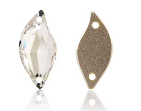 Premium Glass Crystal Leaf Rhinestones & Flatbacks