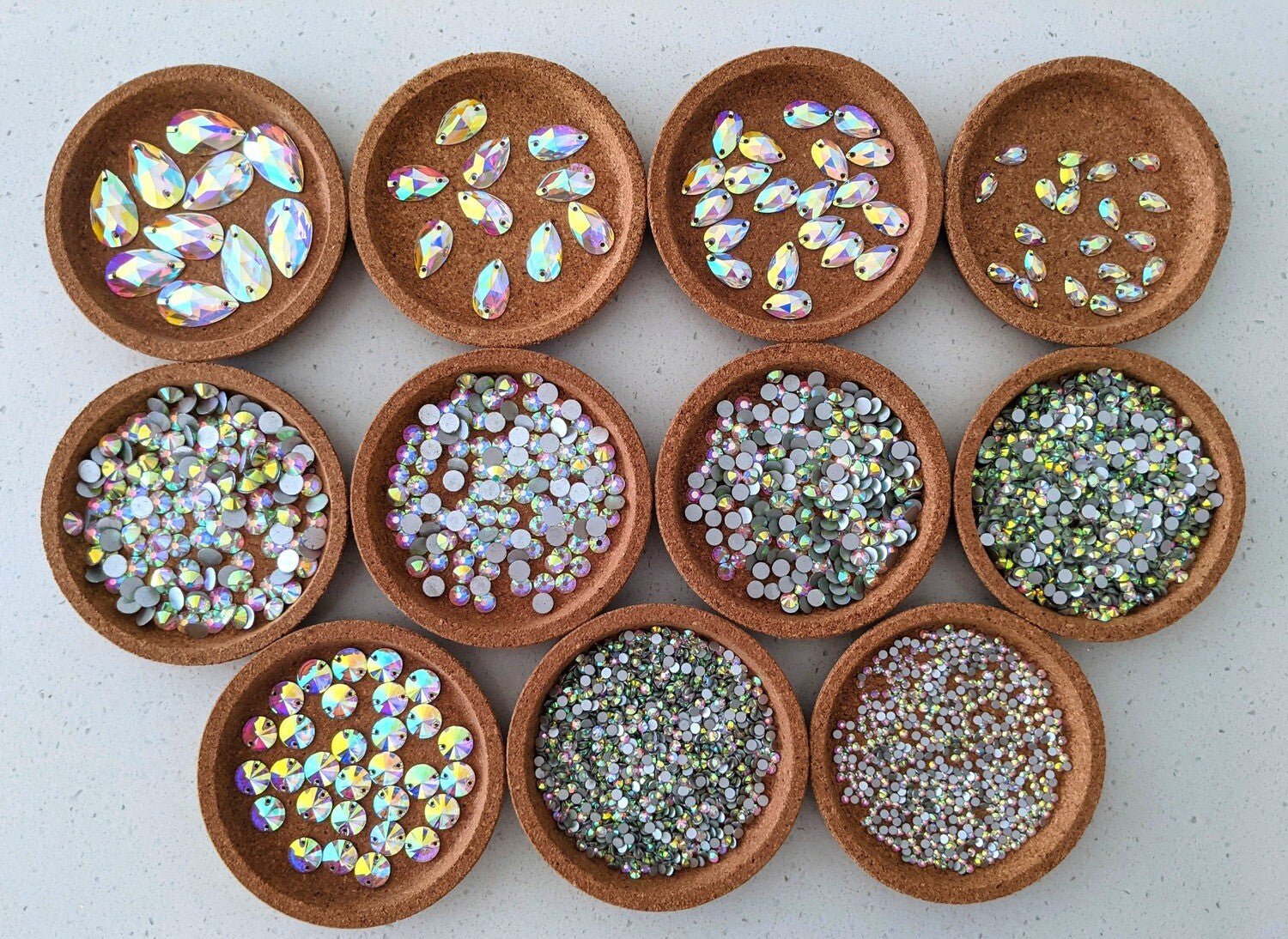 Large AB & Teardrop Dazzle Pack 