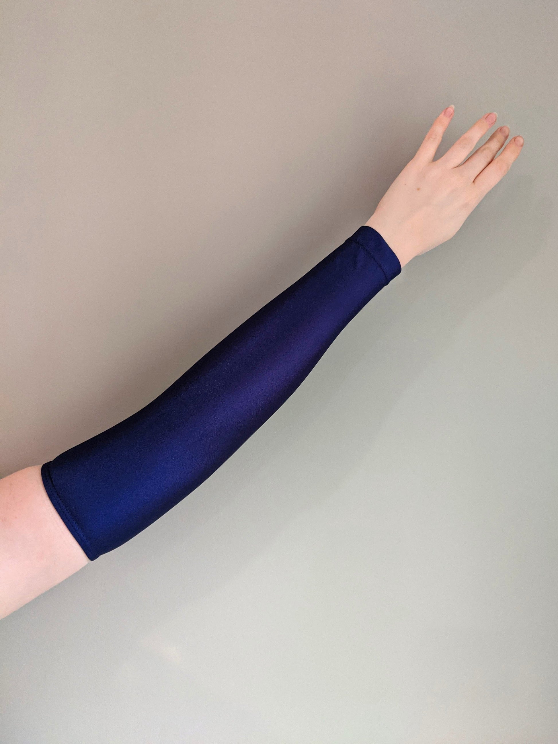 Arm Sleeves - Navy - Dazzle Me Dancewear