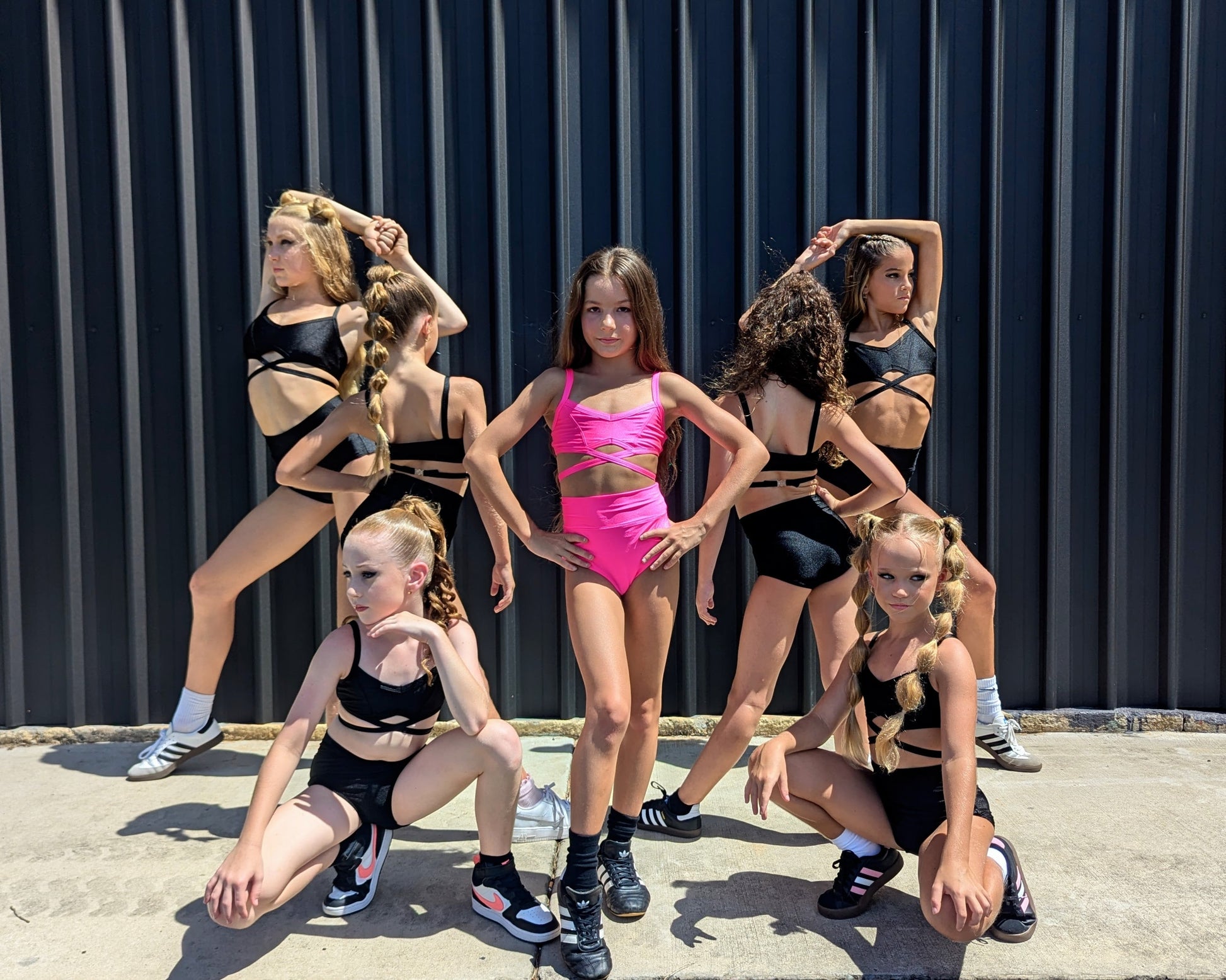 Asha Crop - Black - Dazzle Me Dancewear