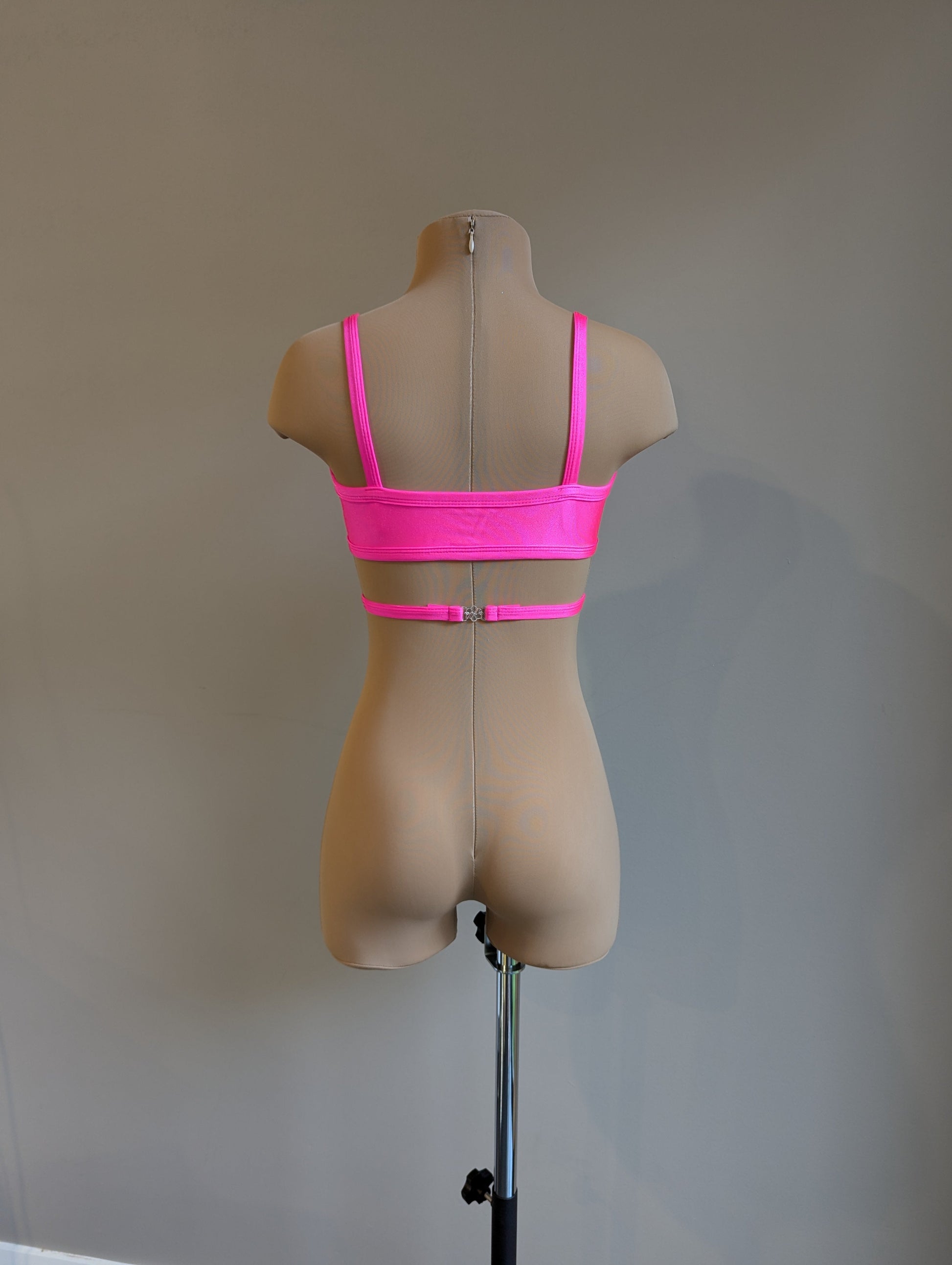 Asha Crop - Pink - Dazzle Me Dancewear