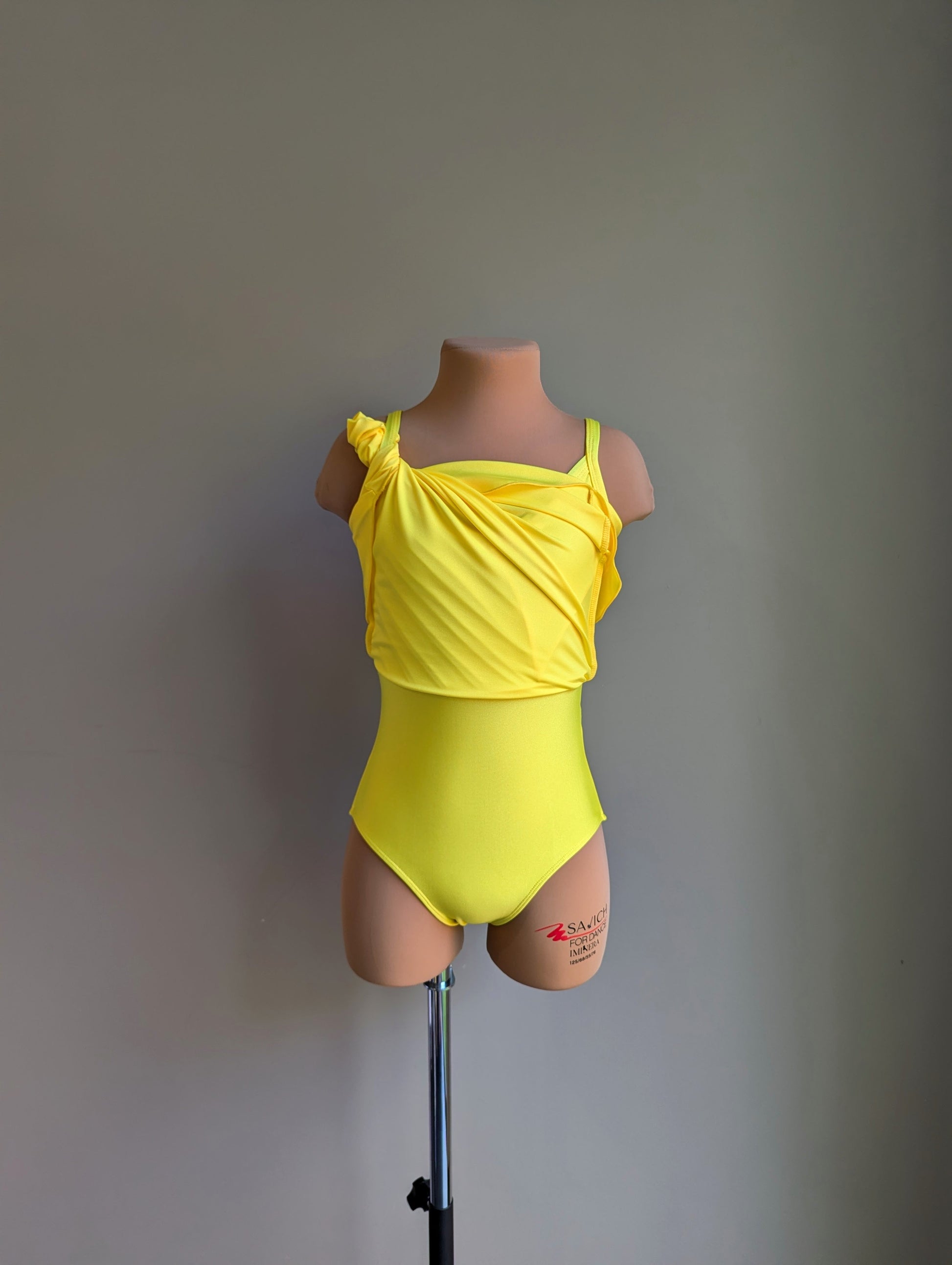 Cailin Slip Dress - Sunshine Yellow - Dazzle Me Dancewear