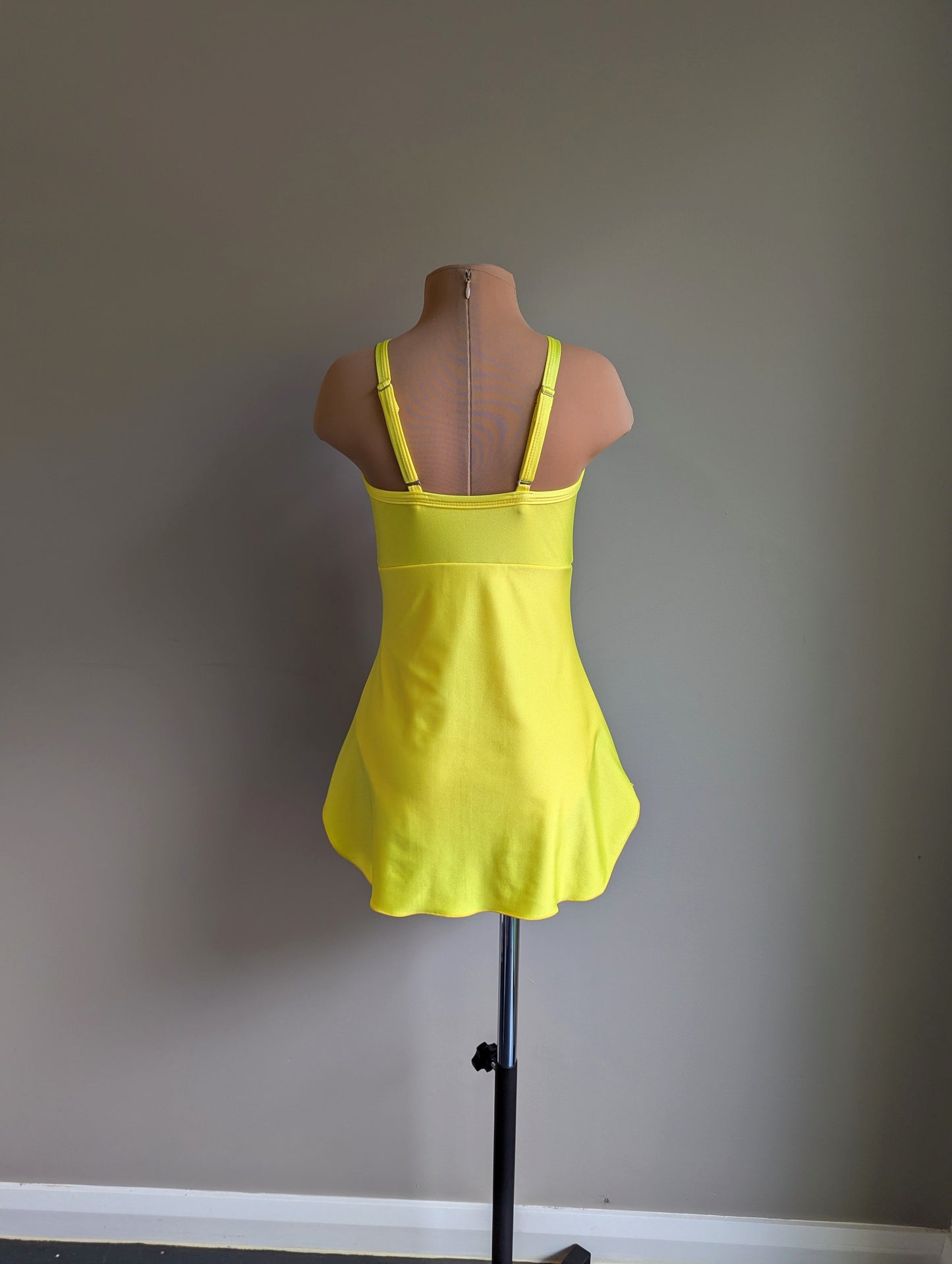 Cailin Slip Dress - Sunshine Yellow - Dazzle Me Dancewear