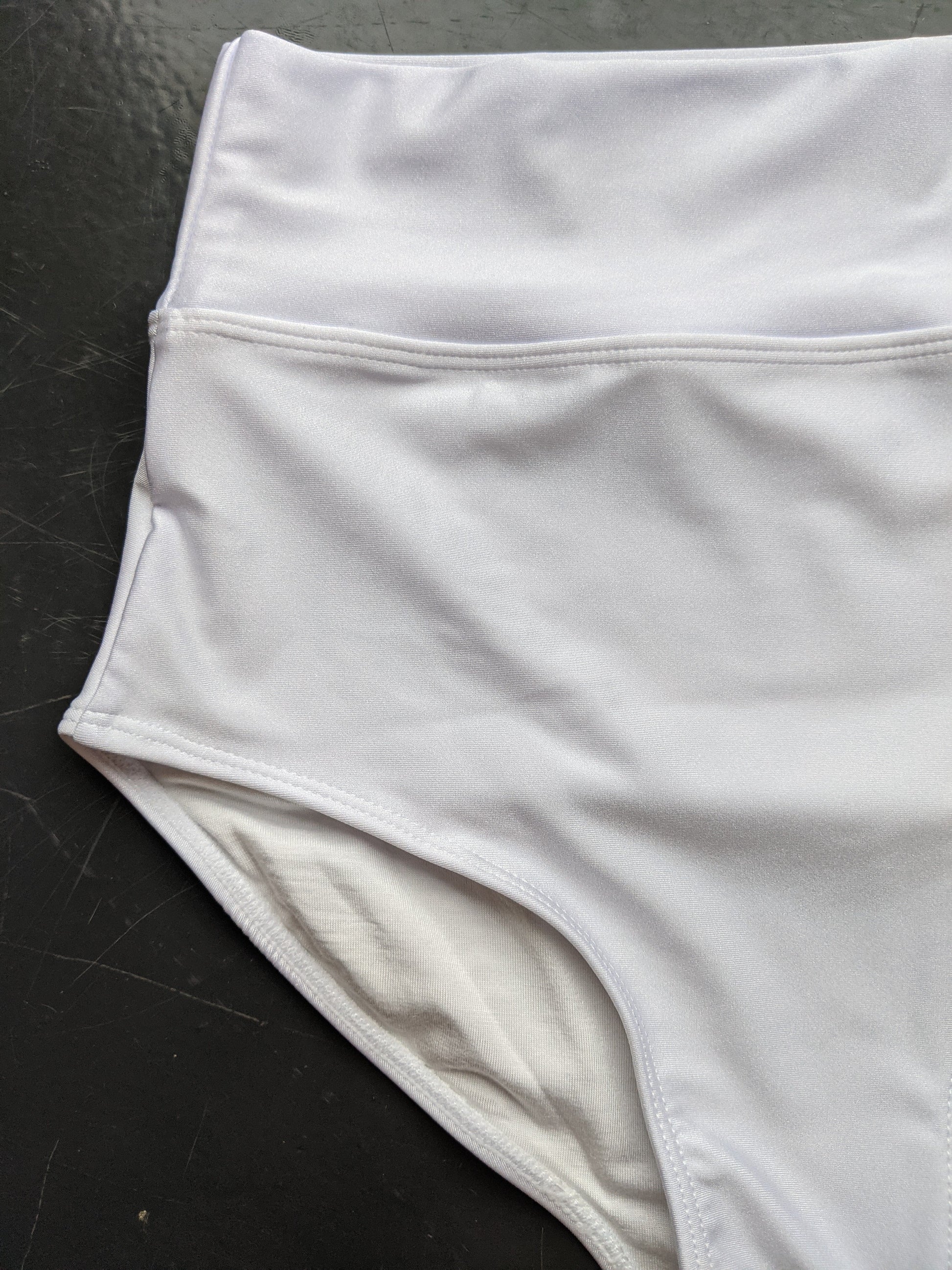 Charlie Briefs - White - Dazzle Me Dancewear