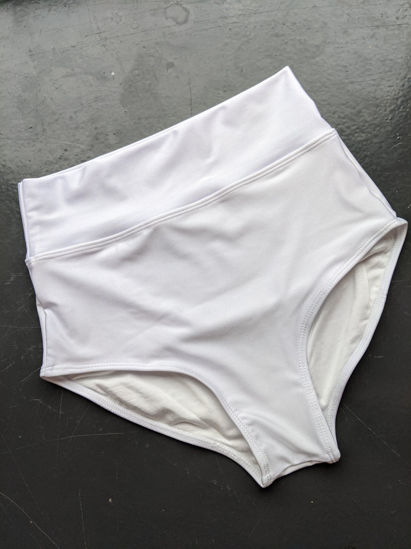 Charlie Briefs - White - Dazzle Me Dancewear