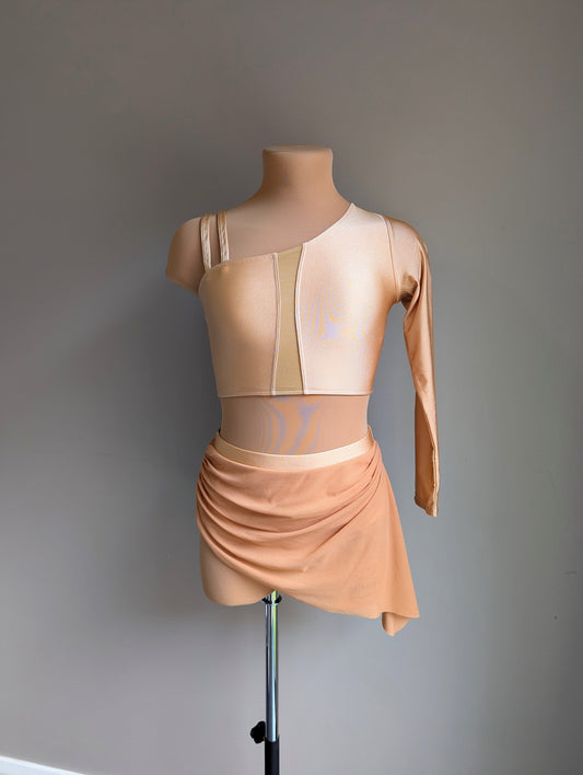 Amily Crop - Golden Nude 