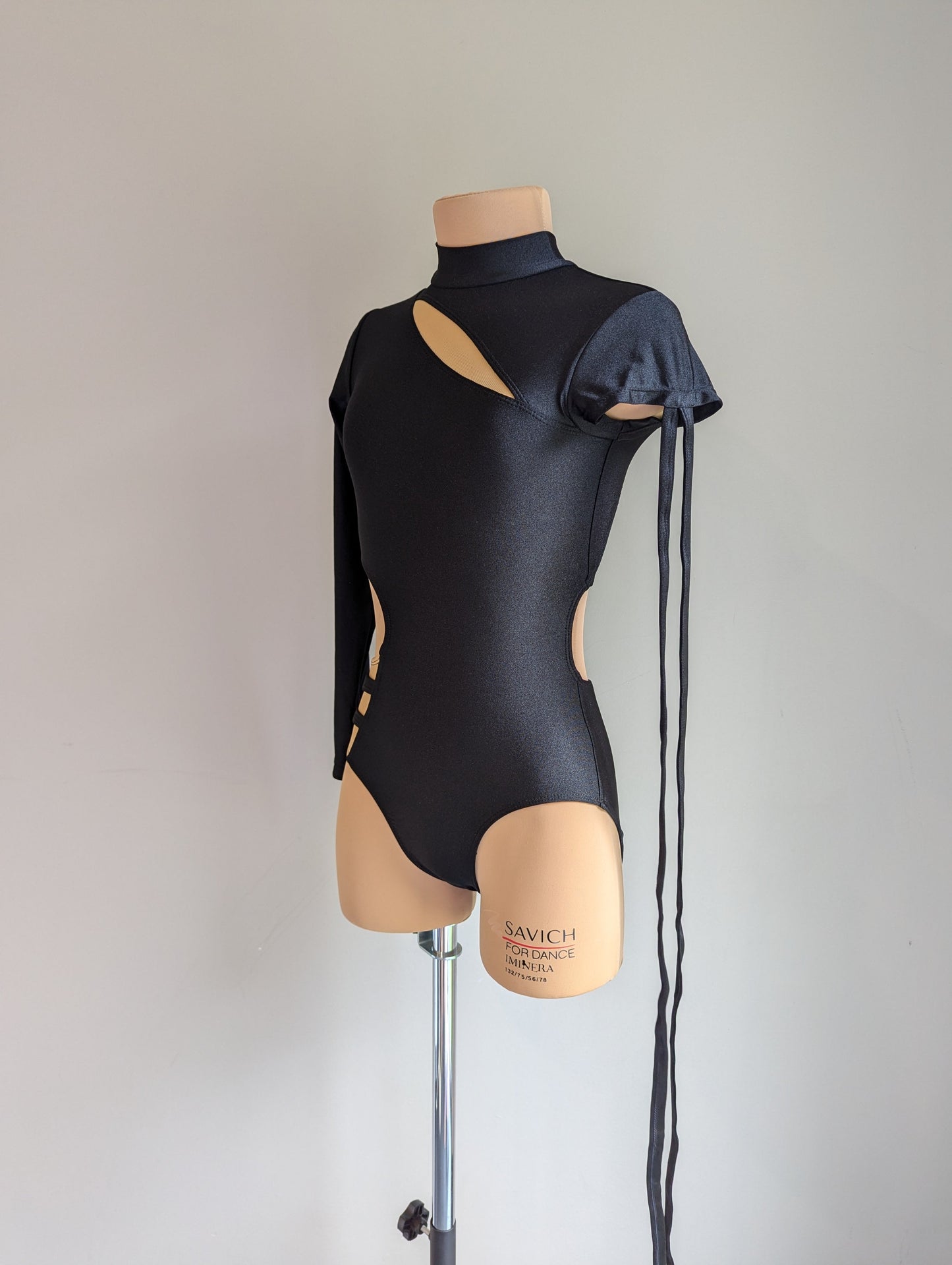 Fierce Leotard - Black - Dazzle Me Dancewear