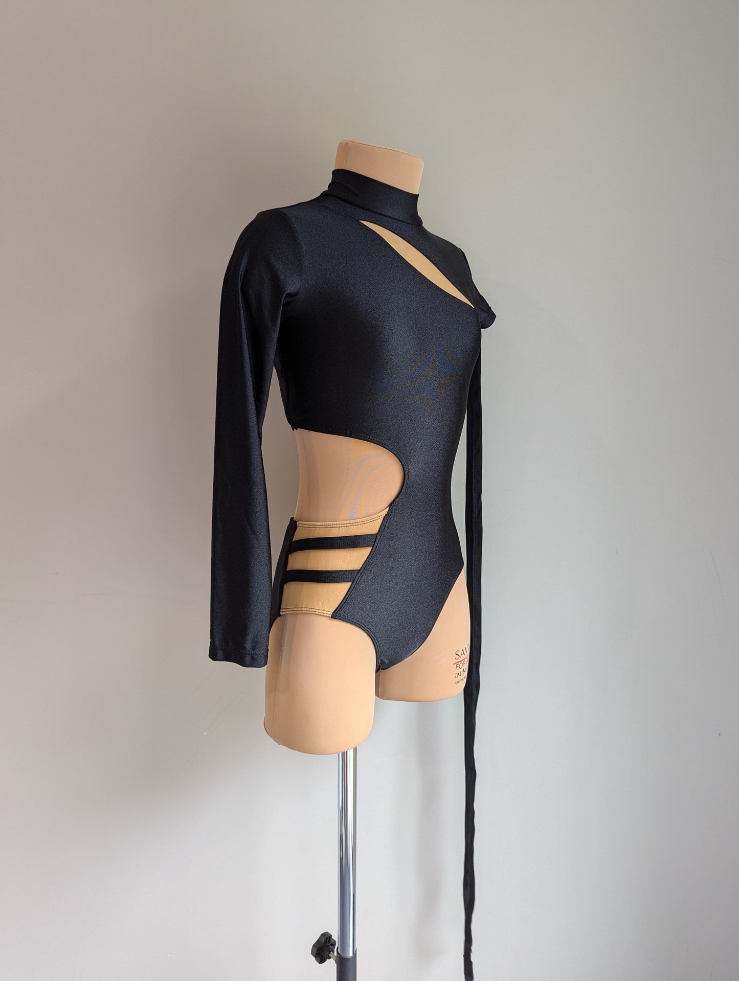 Fierce Leotard - Black - Dazzle Me Dancewear