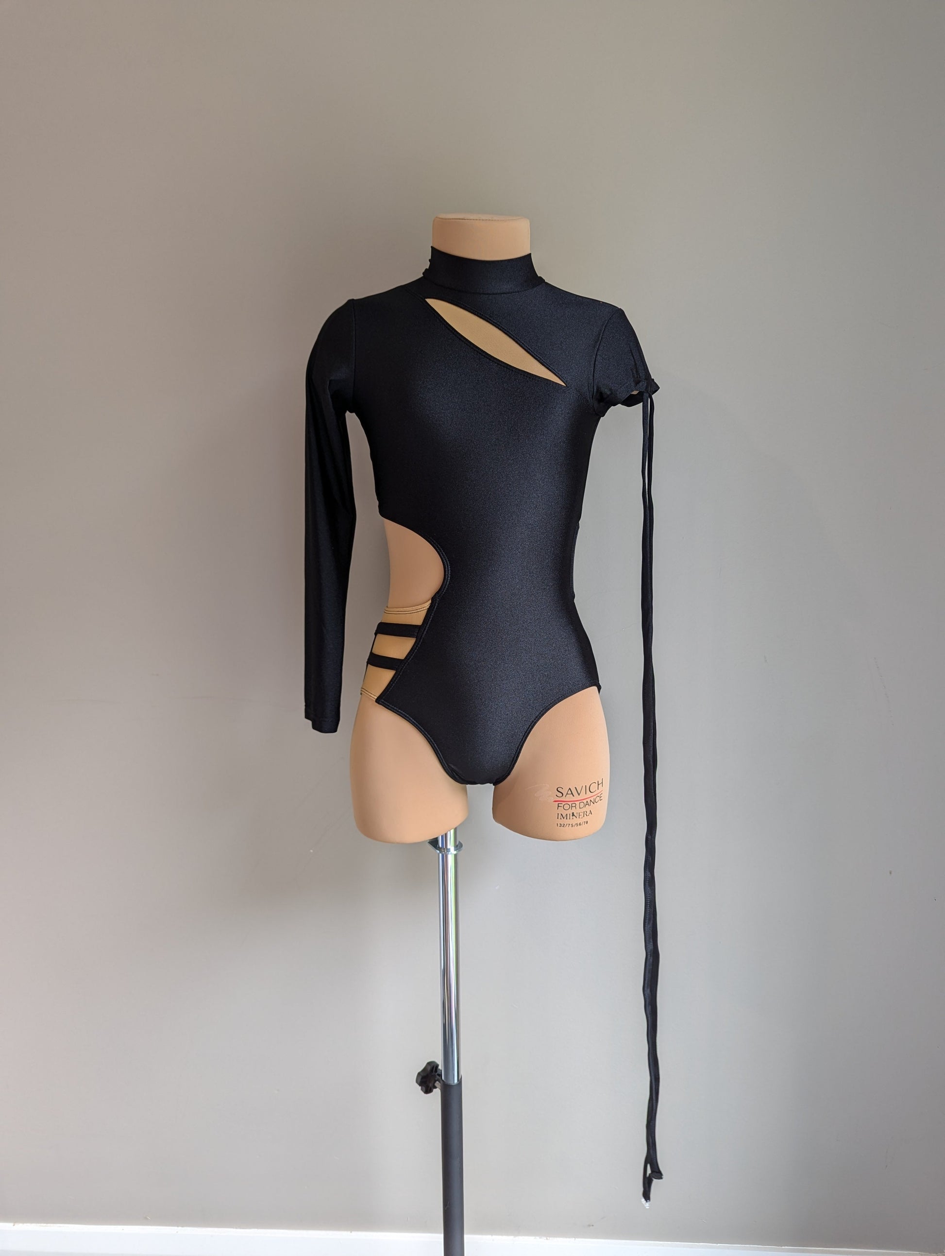 Fierce Leotard - Black - Dazzle Me Dancewear