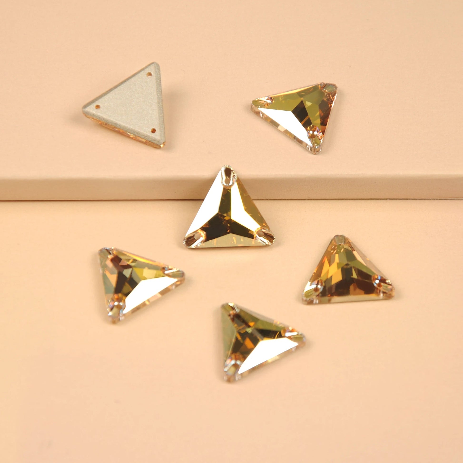 Premium Ultra Glass Sunshine Triangles - Dazzle Me Dancewear