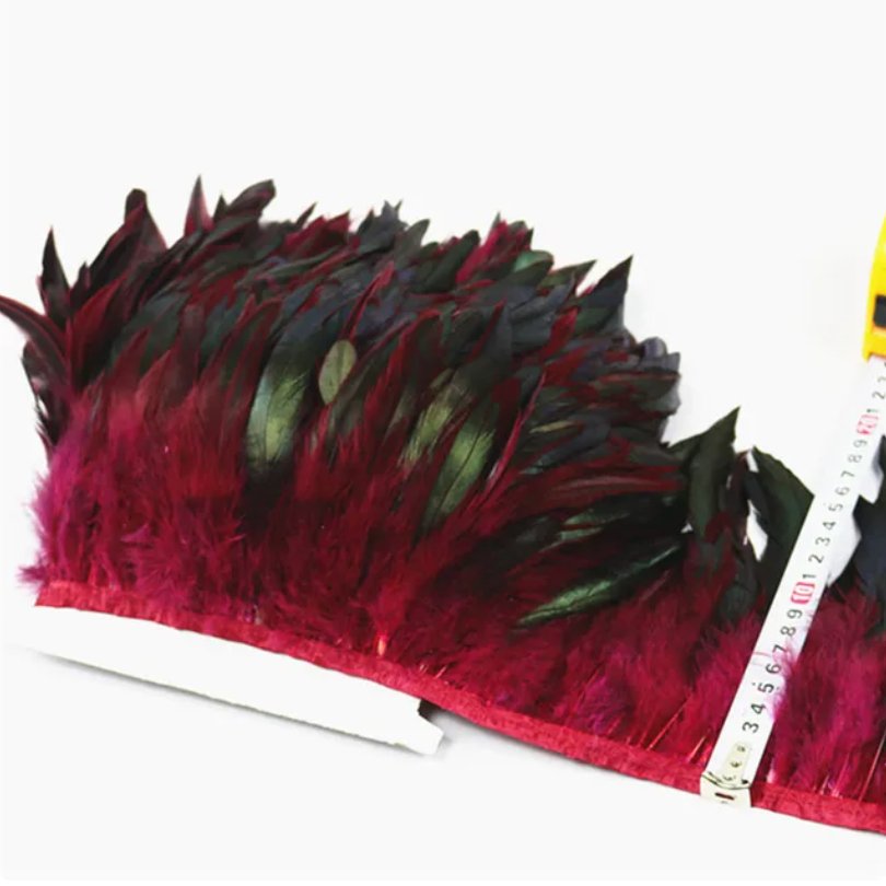 Rooster Feather Trim - Dazzle Me Dancewear