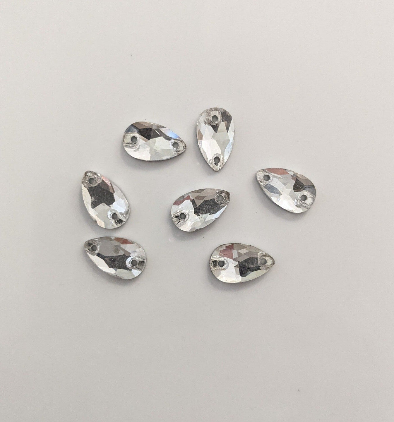 Large Crystal Tear Drop Rhinestones - 7x12mm – Dazzle Me Dancewear