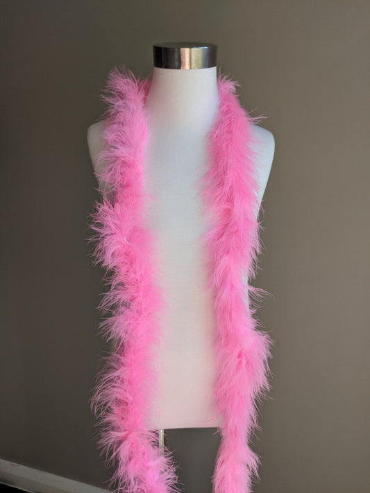 Marabou Feather Boa 2m - Light Pink - Dazzle Me Dancewear