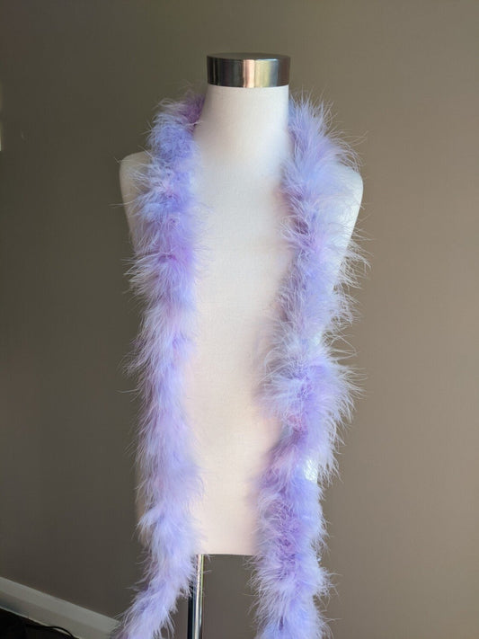 Marabou Feather Boa 2m - Lilac - Dazzle Me Dancewear